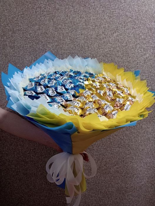 Букет з цукерок, букет с конфет, фуд-букет
