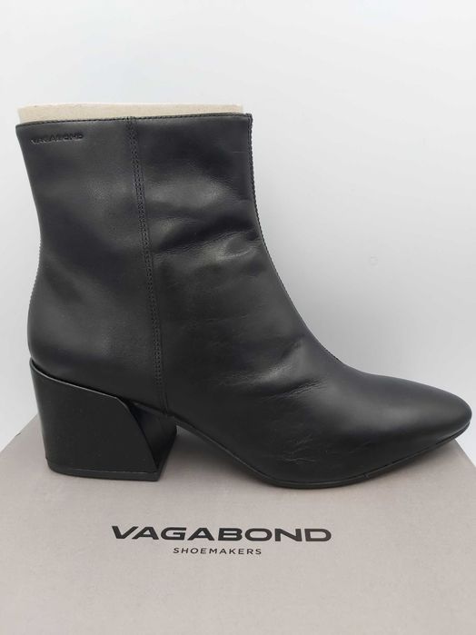 NOWE botki VAGABOND czarne skórzane c199 olivia rozmiar 40 kozaki