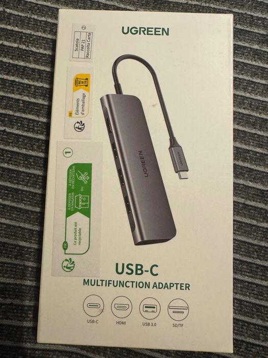 USB-C adapter wielofunkcyjny