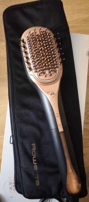 Escova reparadora Rowenta hair therapist