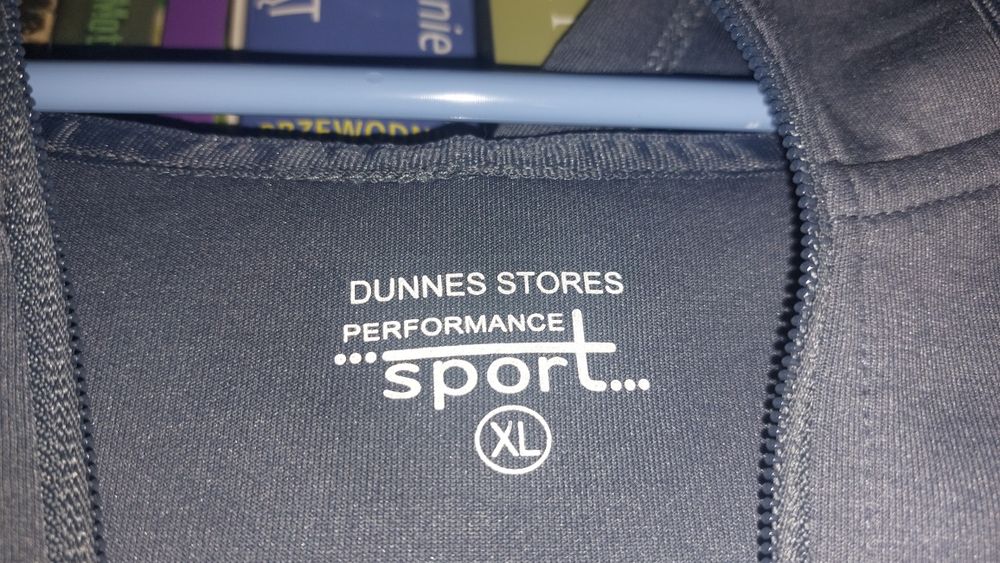 Bluza srebrna z kapturem rozpinana Dunnes Stores XL nowa