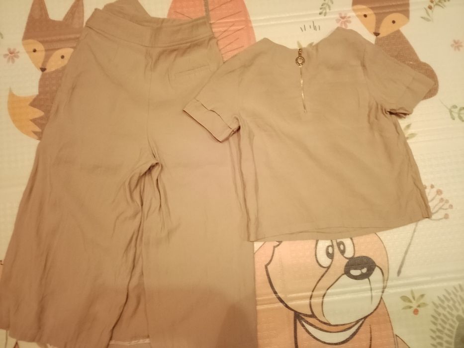 Шикарний костюм спідниця-кюлоти