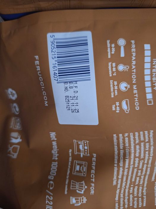 Kawa Ferucci bella crema 4kg