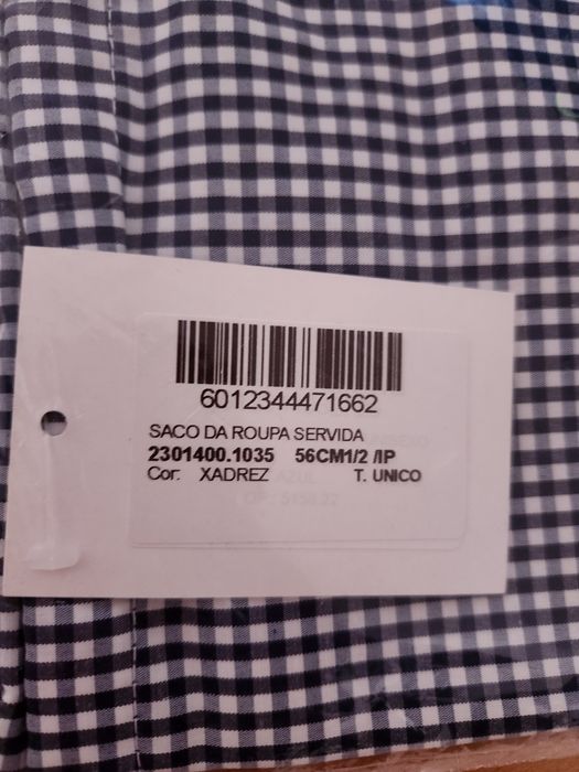 Saco roupa CM - Novo a estrear