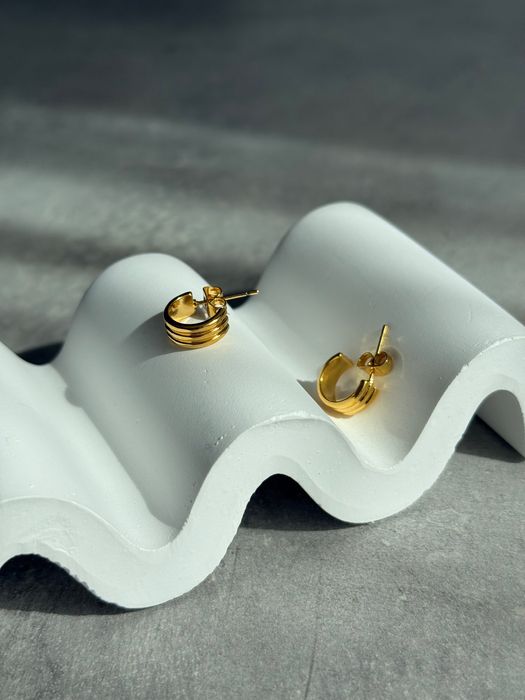 Kółka kolczyki sztyfty okrągłe