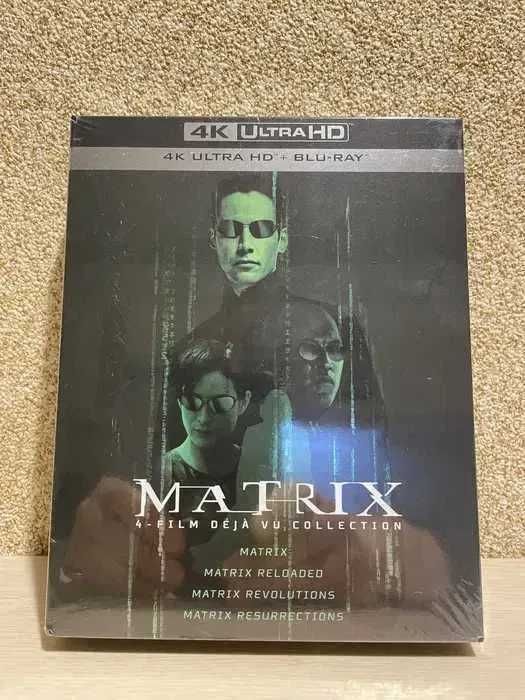 4K UHD Blu-ray Матрица: Квадрология с переводом.
