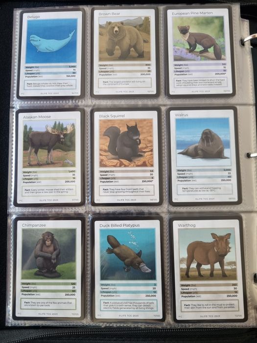 Life TCG cartas 26 a 100 não holo (todas as incomuns e conuns)