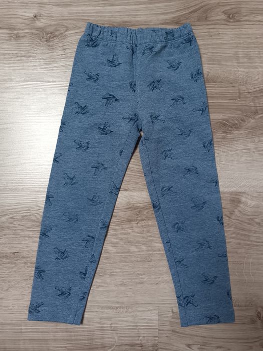 Legginsy dwie pary dla dziewczynki rozmiar 92