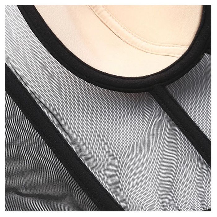 Шикарный полупрозрачный корсет