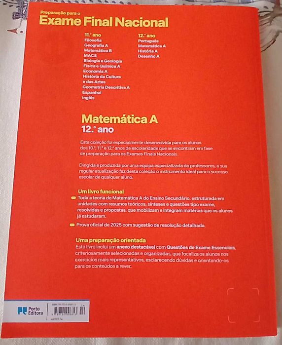 Lvro de preparação para exame nacional  -2026