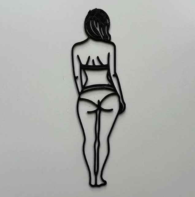 Obraz na ścianę WomenArt: wykonanie druk 3D 20cm x 20cm