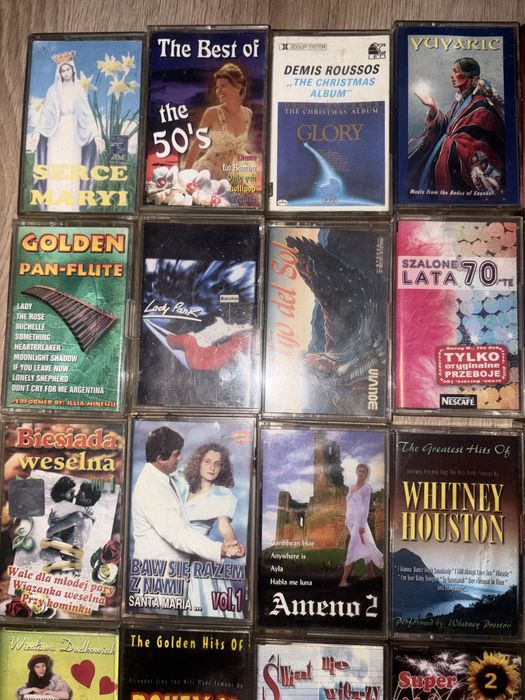 Kasety magnetofonowe 36szt