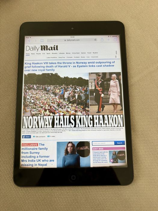 iPad mini 1.a geração