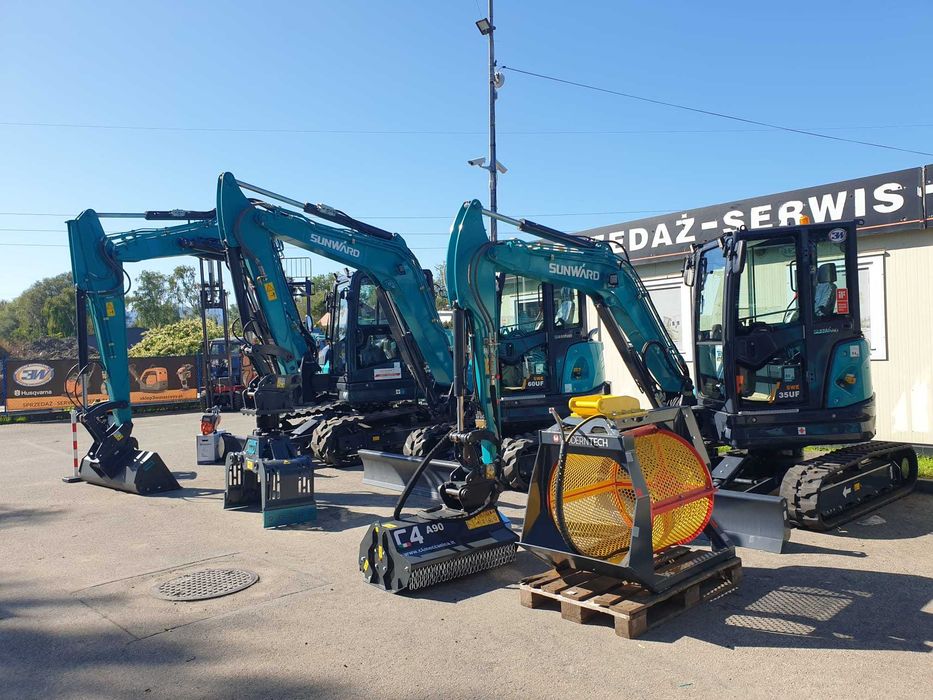 Koparka gąsienicowa SUNWARD SWE 90UF-2PB 9 TON 2026 Gwarancja 5 lat !!