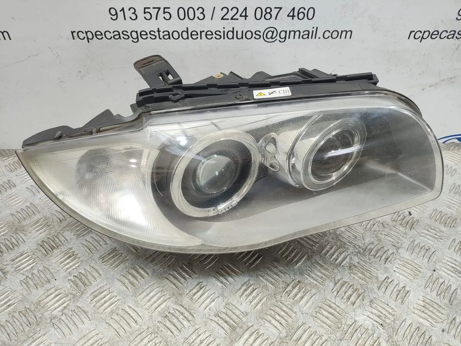 Ótica Direita BiXénon BMW Serie 1 E81 E82 E87 E88 2004 a 2011