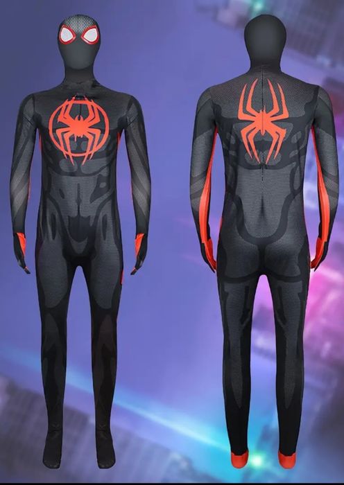 Strój karnawałowy, przebranie Spider Man. Różne rozmiary
