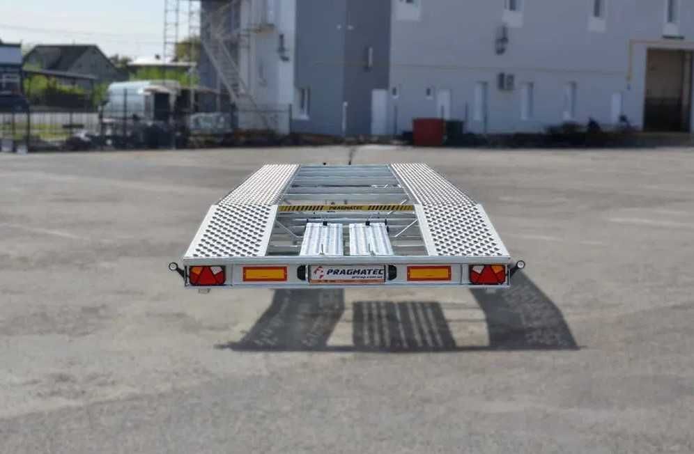 Тривісна лавета, лафет, прицеп PRAGMATEC для перевезення двох авто