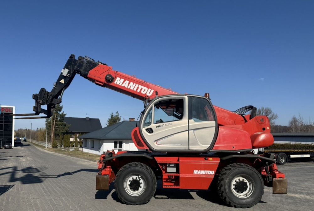 Manitou MRT 2150  Faktura vat Manitou MRT 2150 obrotowe