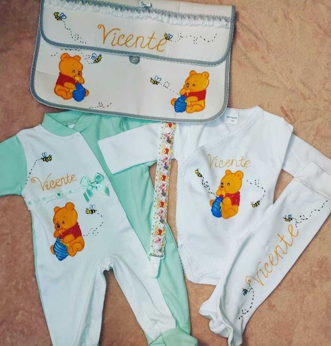 Enxoval de bebê personalizado