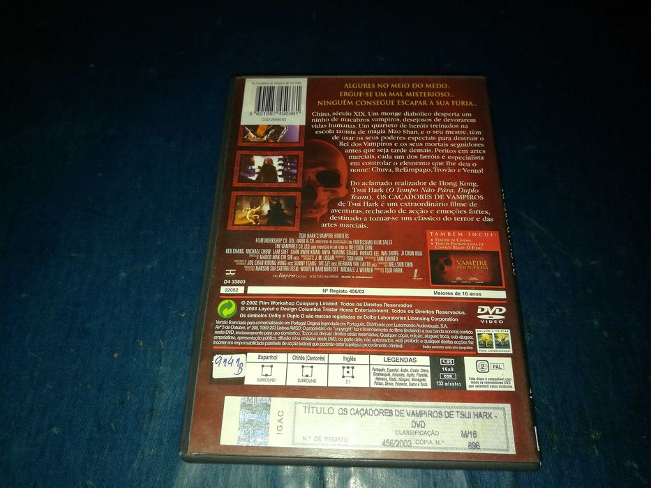 Os Caçadores de Vampiros DVD (legendagem em Português)
