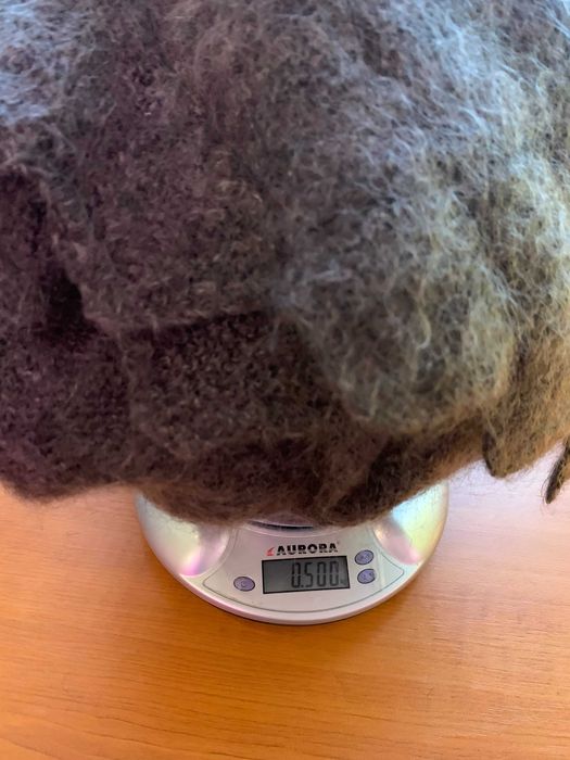 Большой оренбургский платок 115х130см. вес 500 гр