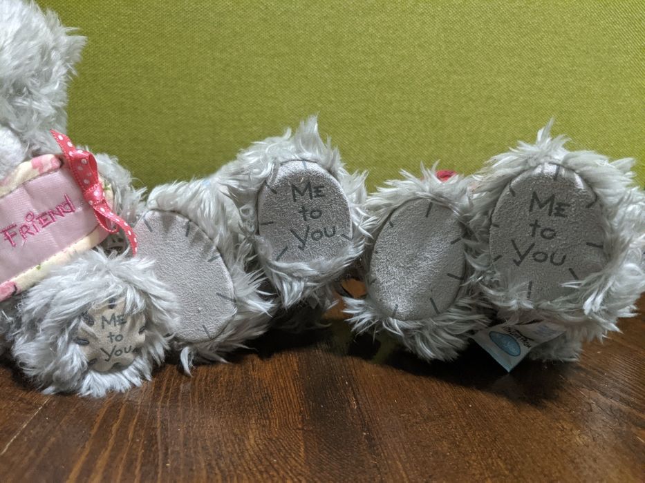 Teddy мишки me to you 20 і 15 см в отличном состояние