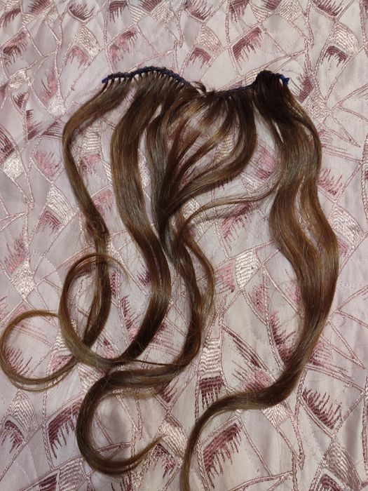 Парик .накладные пряди натуральные