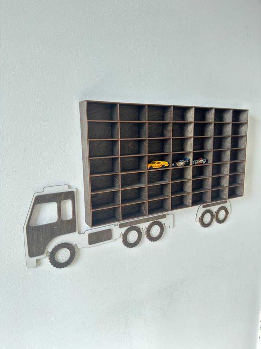 Настінний гараж для машинок Hot Wheels на 25 49 84 104 машинки