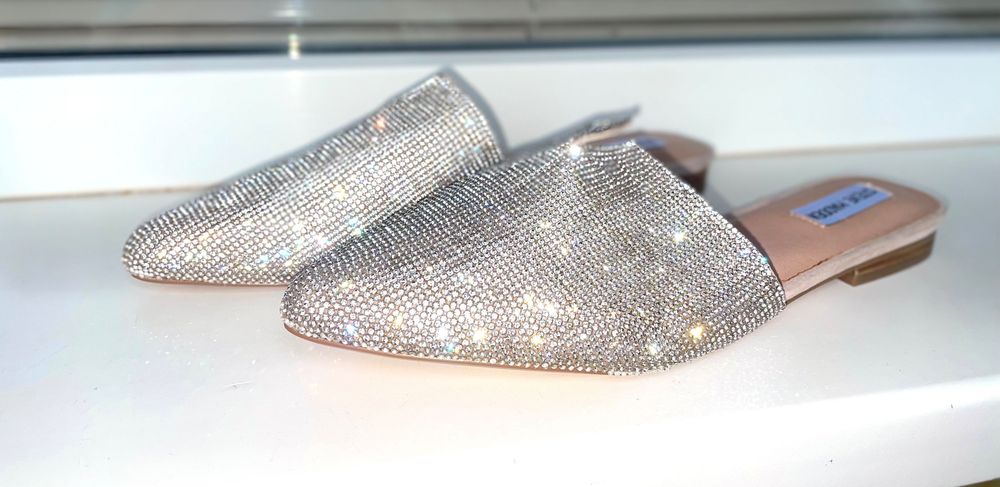 Нарядні мюлі сліпери Steve Madden в стразах нові з США 41,5 р.