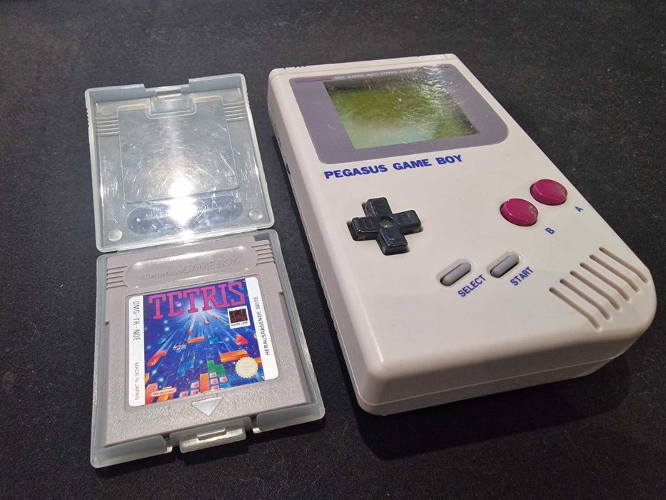 Biały Kruk !!! PEGASUS GAMEBOY wraz z grą Tetris