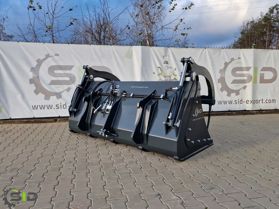 Łyżko krokodyl ząb kuty XXL 2,4 m 1,95 m3 [LKXXL4] SID