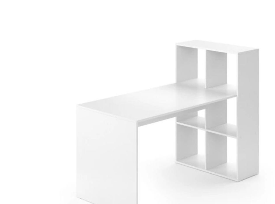 Regał Ikea z biurkiem