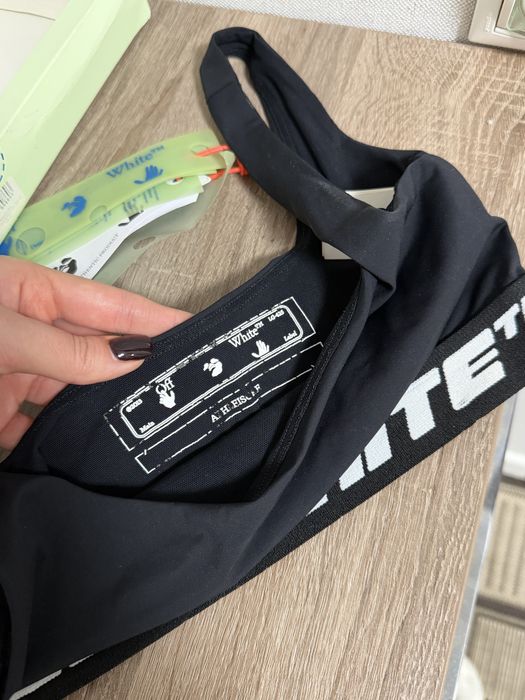 Оригинальный топ off white