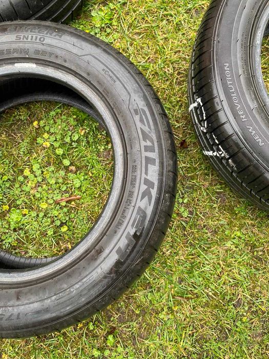 Opony letnie używane FALKEN 2 szt. i ZETEX 2 szt. rozmiar 175/65 R14