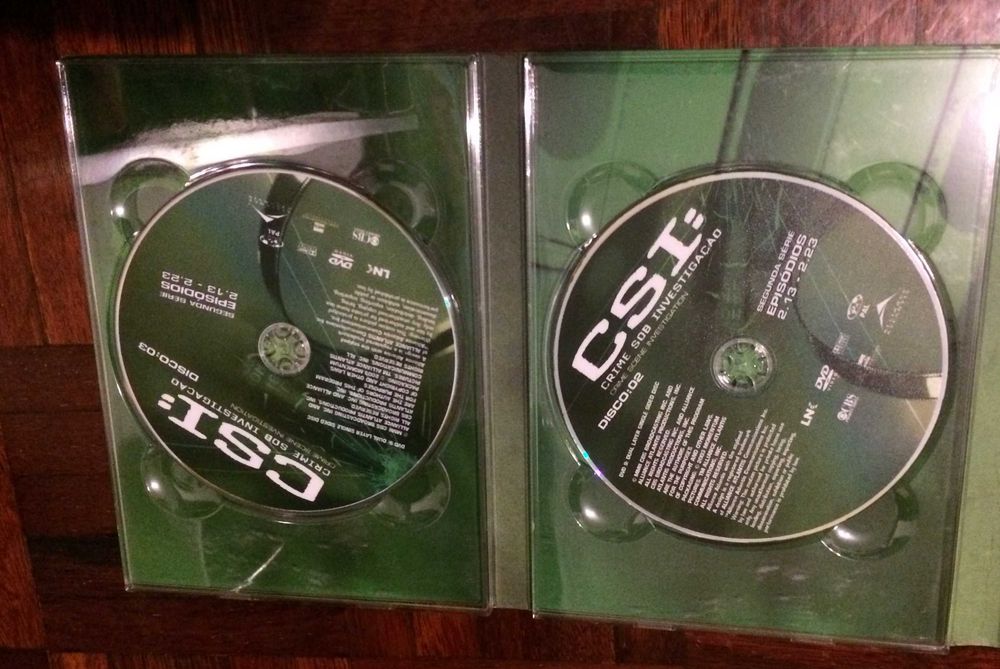 DVD: Csi Miami. Caixa com 3 DVD