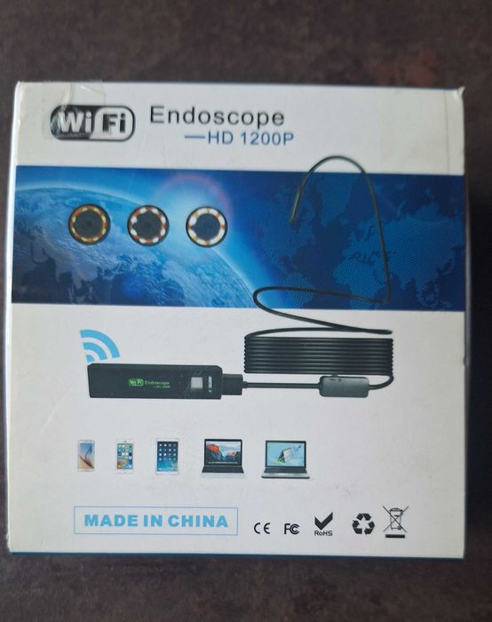 Kamerka 8 mm WIFI android