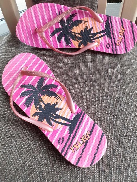 Japonki plażowe klapki