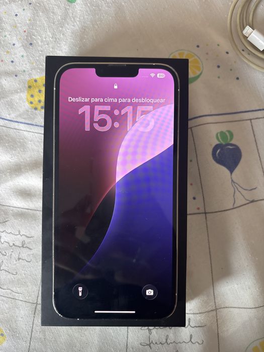 Iphone 13 pro max silver 128 GB