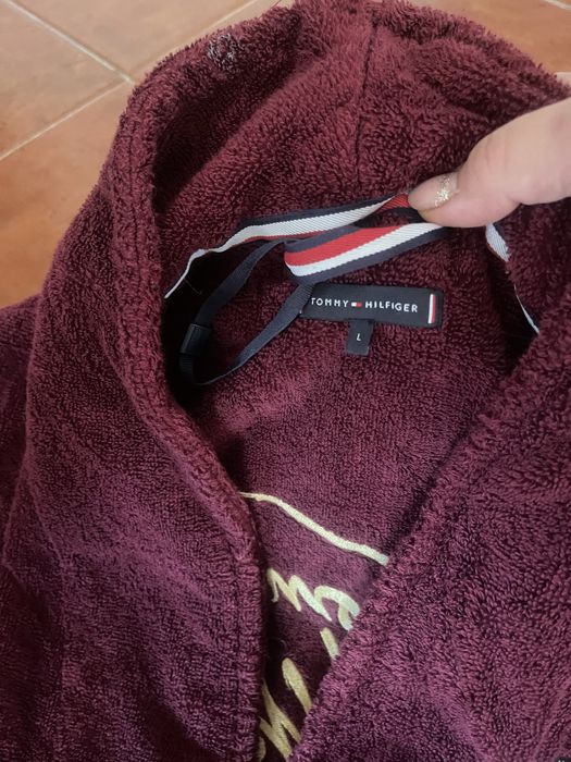 Robe banho bordeaux original