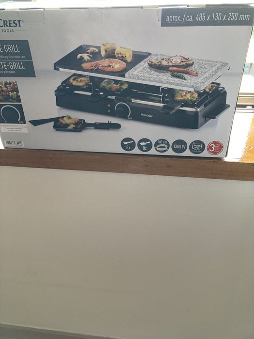 Grelhador de pedra de mesa