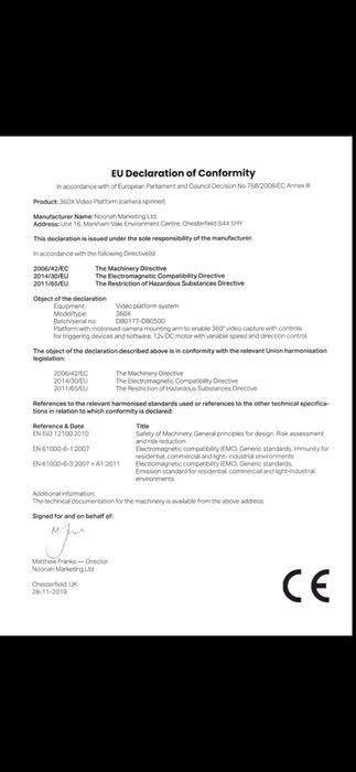 VENDO Photobooth 360° com todo o equipamento