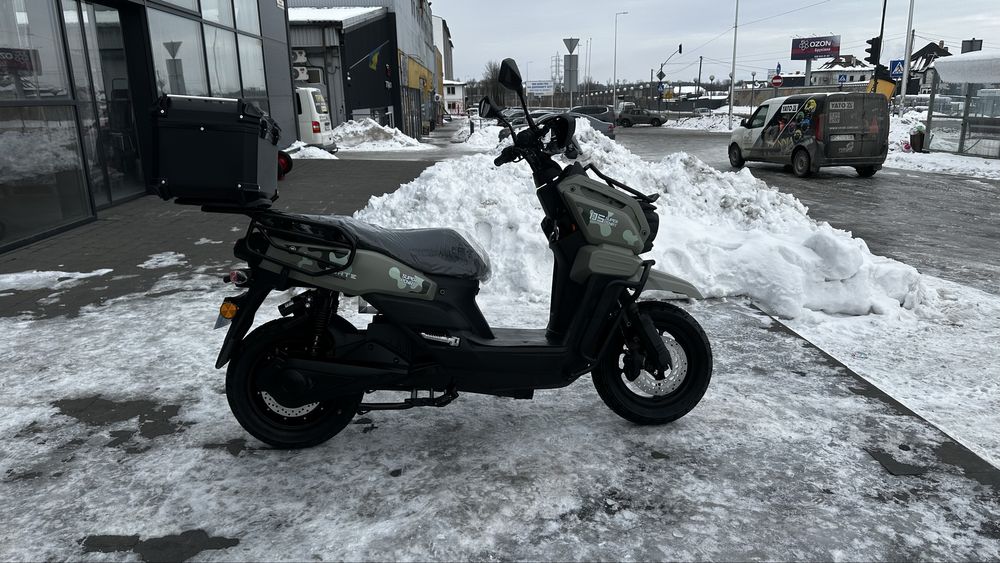 Електроскутер FORTE UNICORN EV 80км запасу літій Кредит/Розтрочка