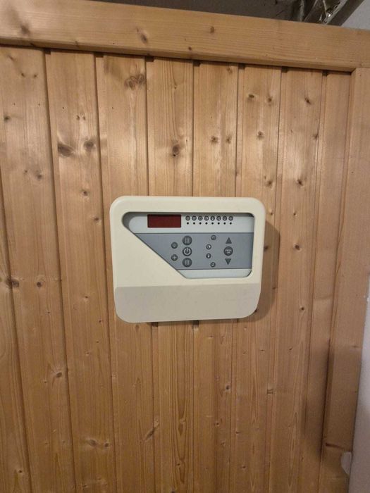 Sauna narożna Finnleo fińska sucha drewniana GRUBE ŚCIANY + piec 6kW