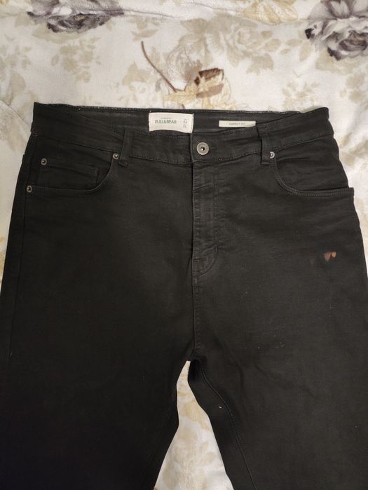 Джинсы PULL&BEAR черные Испания