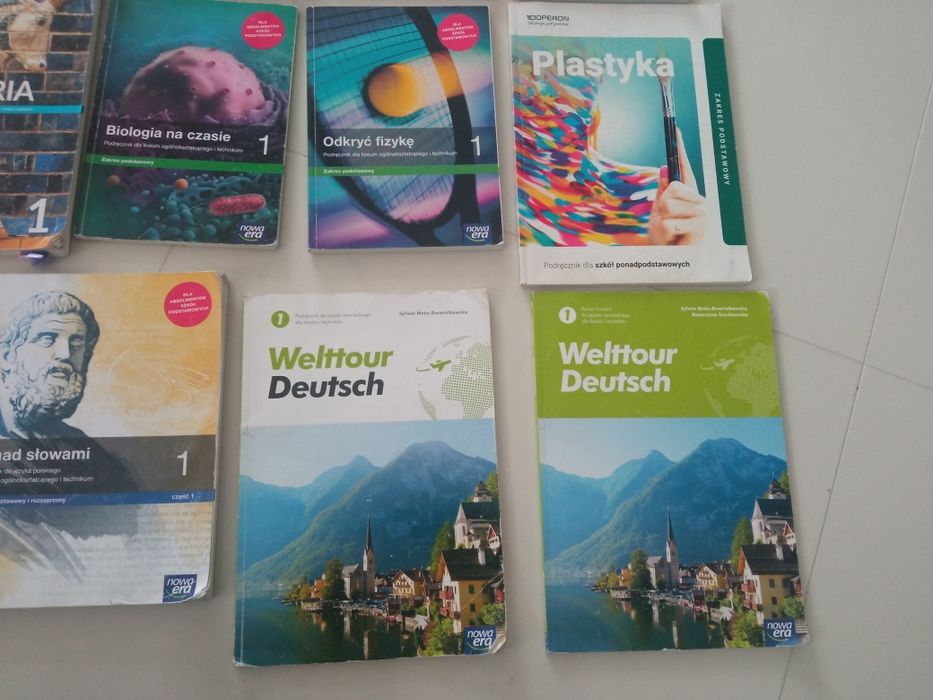 Książki liceum technikum