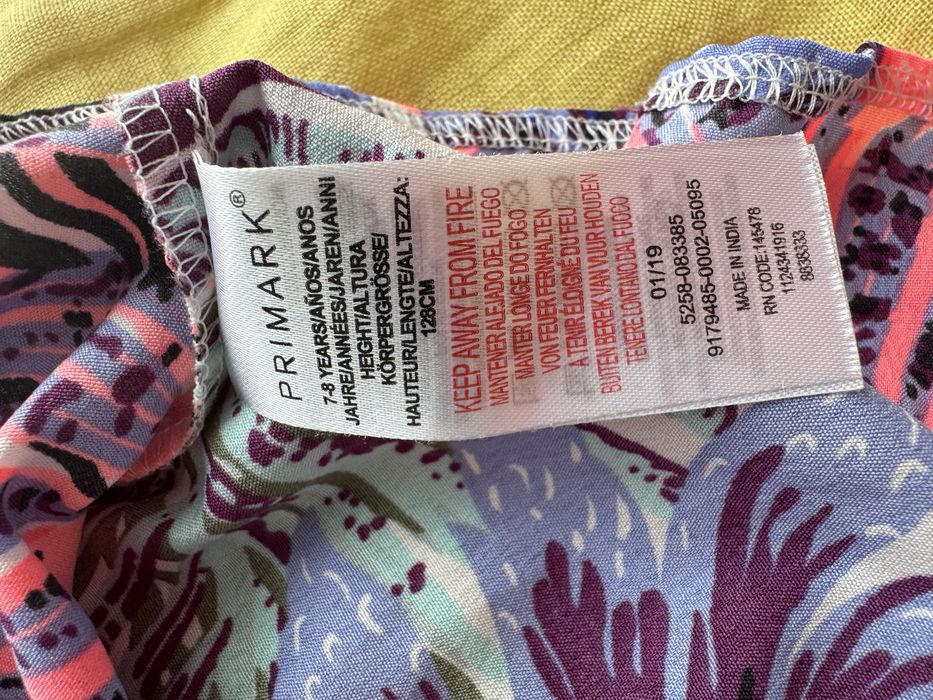 Kombinezon Primark 122 dziewczynka