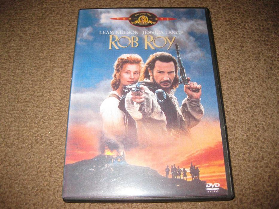 DVD "Rob Roy" com Liam Neeson/Raro!