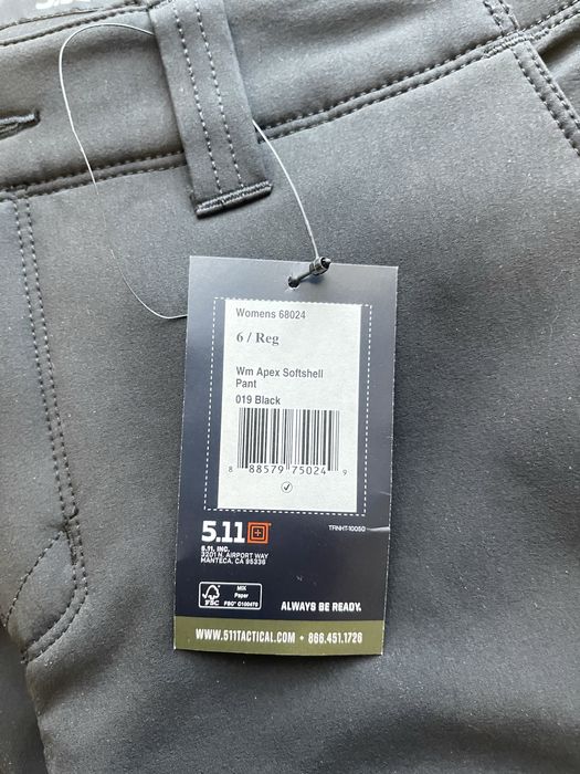 Штани 5.11 women’s apex softshell утеплені