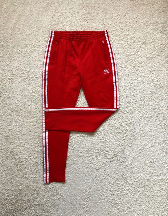 Spodnie Adidas Primeblue logo paski dresy unisex