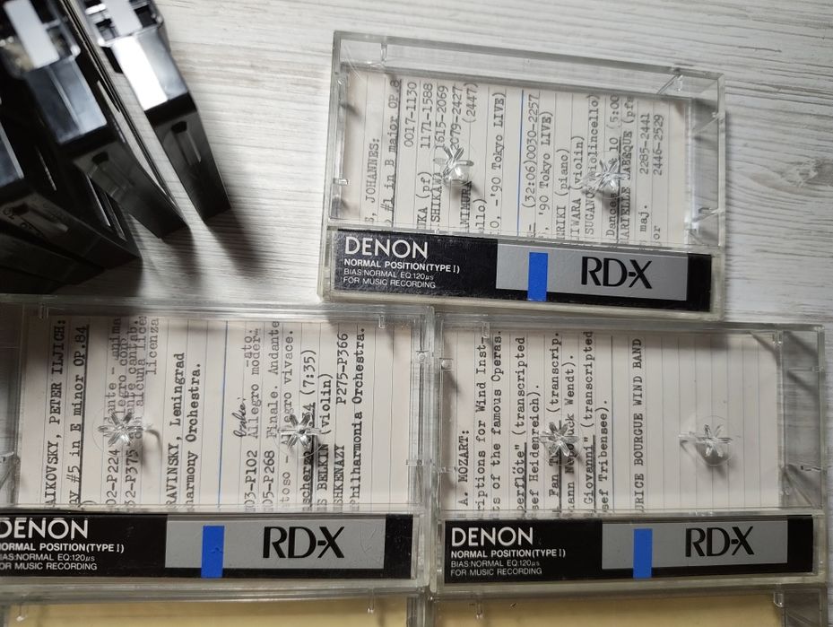 Аудіокасети Denon RD-X
